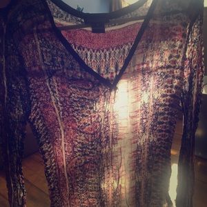 Boho peasant top